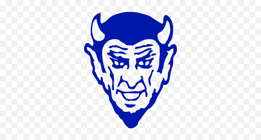Blue Devil - Clipart Best Tipton Blue Devils Logo Emoji,Duke Blue Devil Emoticon