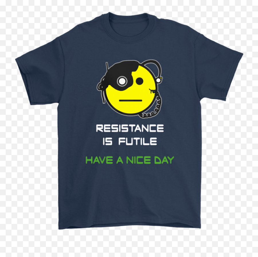 Resistance Is Futile Have A Nice Day - Louis Vuitton Mimi Mouse Emoji,100 Emoji Tee