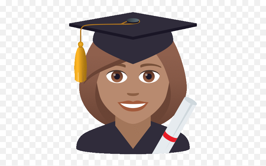 Graduate Joypixels Gif - Estudante Emoji,Graduation Emoji Facebook