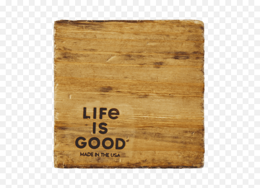 Accessories My Dog Rescued Me Small Wooden Sign Life Is - Solid Emoji,Morning Wood Emoji
