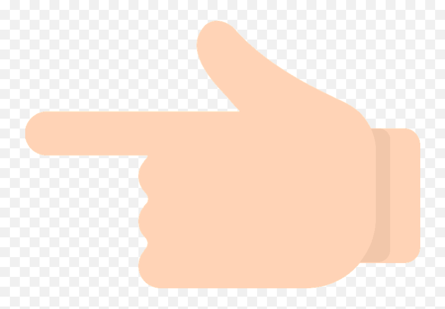 Backhand Index Pointing Left Emoji - Png,Pointing Finger Emoji