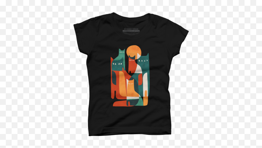 Best Cat Girlu0027s T - Shirts Design By Humans Cat Abstract Emoji,Best Emoticons For Star Wars