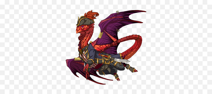 Pirate Dragons Dragon Share Flight Rising - Nocturne Flight Rising Emoji,Old Dragon Emoticon