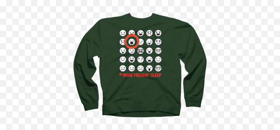 Shop Palmstreetgalleryu0027s Design By Humans Collective Store - Sweater Emoji,Clock Emoji Midnight