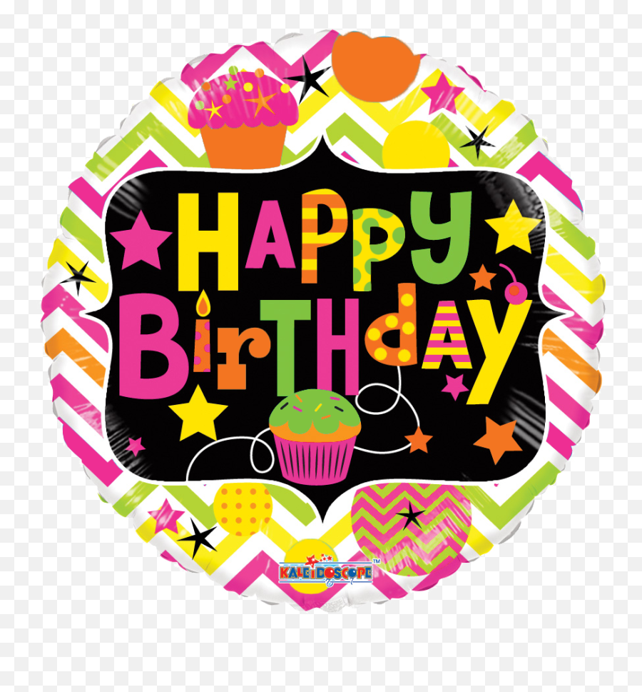 Balloon Emoji Png - 18 Happy Birthday Cupcake Gellibean Viñeta Con Happy Birthday,Cupcale Emoji