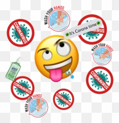 Corona Handsanitizer Stay Image - Happy Emoji,Mj Emoticon