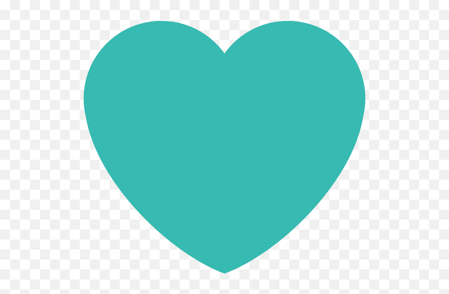 Teal Heart Clipart Emoji,Discord Heart Emoji
