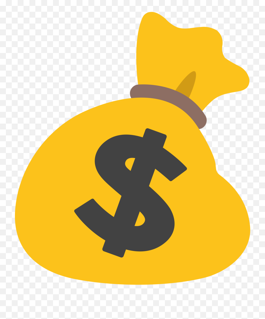 Money Bag Emoji - Transparent Background Money Bag Emoji,Cash Emoji