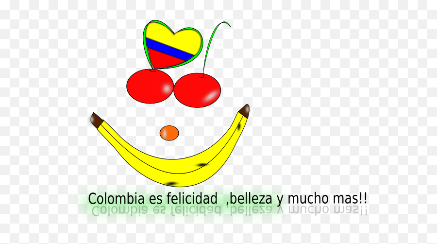 Colombia Feliz - Openclipart Happy Emoji,Status Feliz Com Emoticons