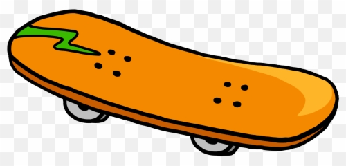 Skateboard Clipart Black And White Free Clipart - Clipartix Skateboard Clipart Emoji,Skateboard Emoji