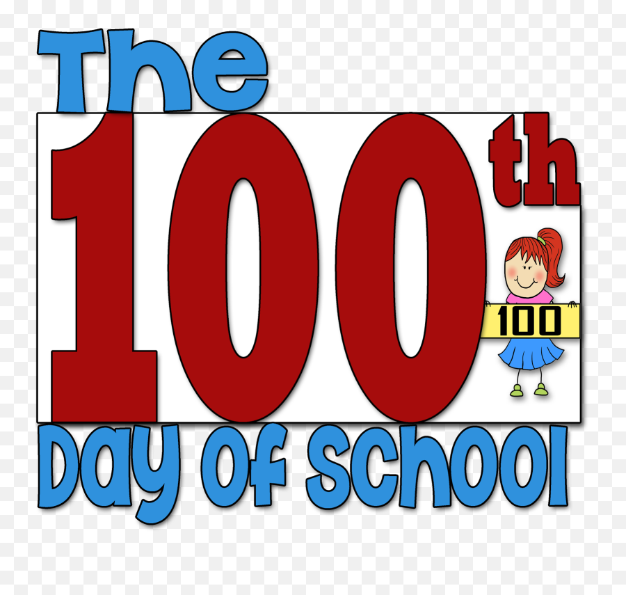 100 Clipart 100 Day 100 100 Day Transparent Free For - 100th Day Of School Clip Art Emoji,One Hundred Emoji