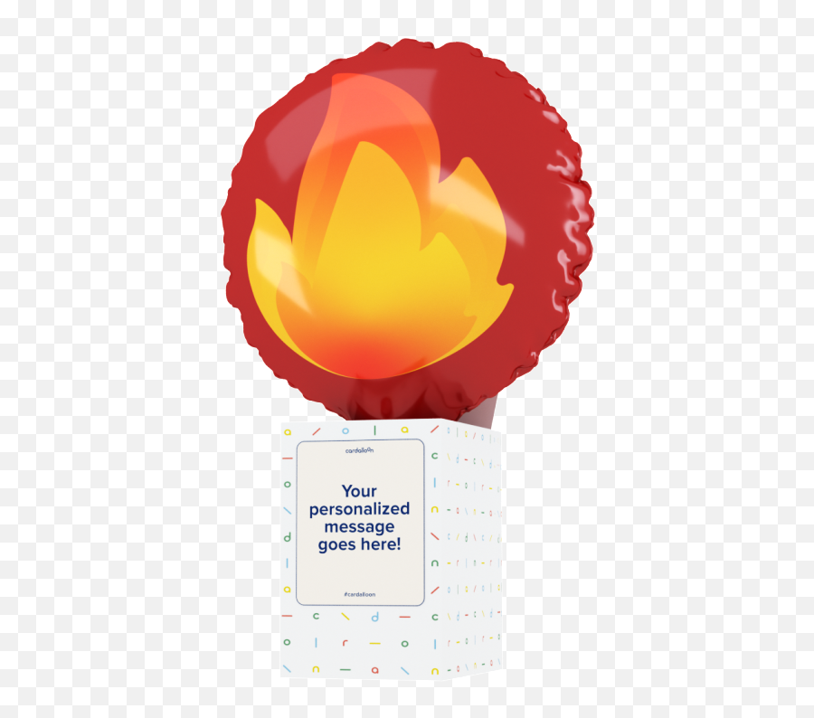 Fire Balloon Cardalloon - Language Emoji,What Is The Emoji Fire And Ballon And Airtogether