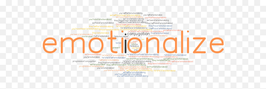 Emotionalize Past Tense Verb Forms Conjugate Emotionalize - Language Emoji,Emotions That Arent Verbs