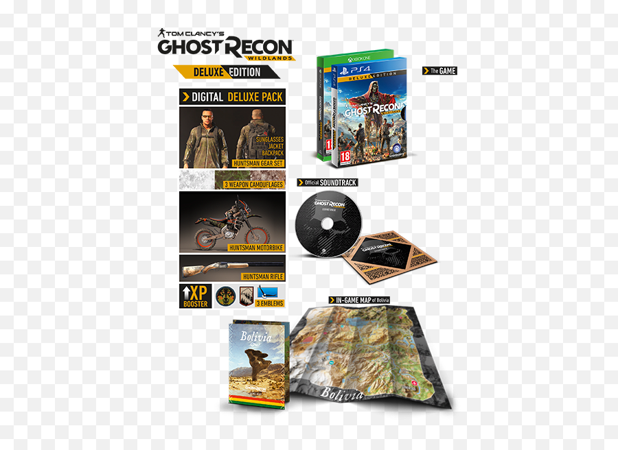 Ghost Recon Wildlands - Tom Clancys Ghost Recon Wildlands Mountain Bike Emoji,Emoji Deluxe