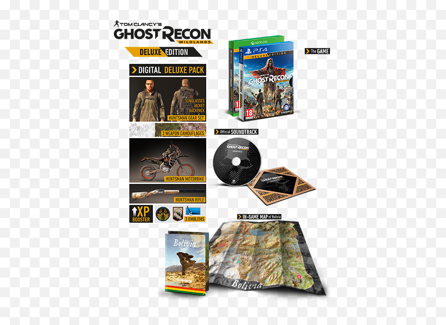 Ghost recon deluxe edition. Tom Clancy's Ghost Recon Wildlands ps4 диск. Tom Clancy's Ghost Recon Wildlands Deluxe Edition. Ghost Recon Wildlands Deluxe Edition. Коллекционное издание gr: Wildlands.