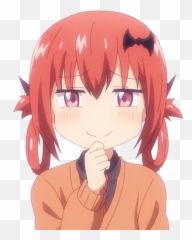 Red Hair Loli Anime Girl Smug Emoji,Khabib Emotion