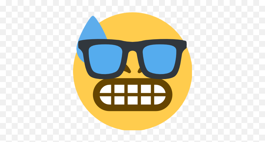 Emoji Mashup Bot On Twitter Anxious Persevering U003du2026 - Happy,Anxious Emoticon