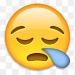 Im A 20 - Sleepy Emoji Transparent,Okay Emoji