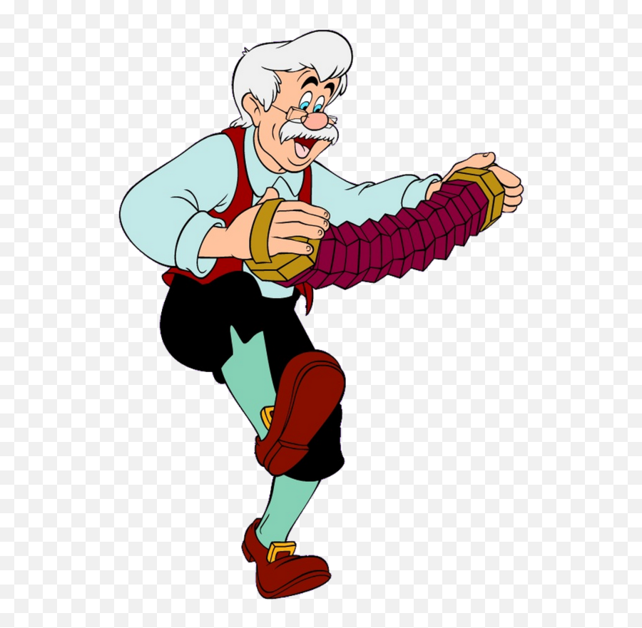 Pinocchio Clipart Cute - Geppetto Disney Png Download Disney Pinocchio Geppetto Emoji,Pinocchio's As Emojis