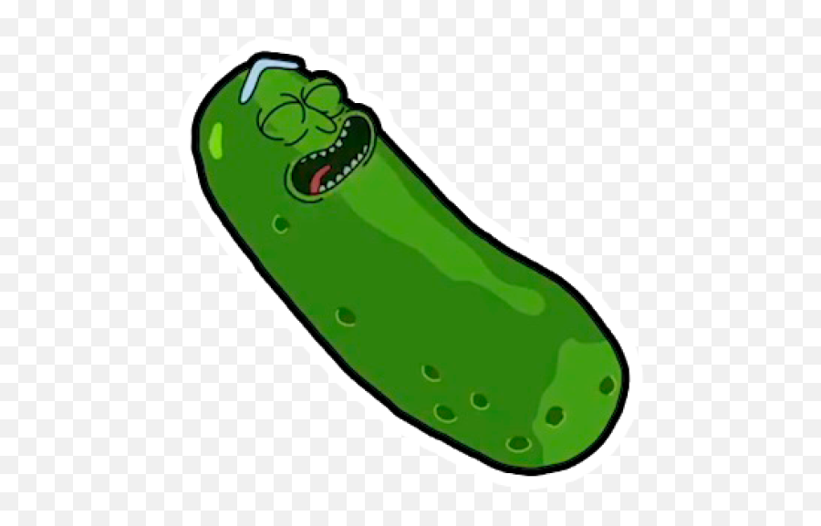 Sticker Maker - Pickle Rick Rick And Morty Pickle Rick Rick And Morty Stickers Emoji,Cucumber Android Emoji
