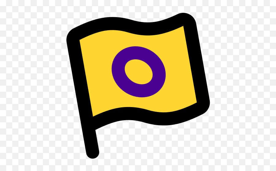 Flag Intersex Lgbtiaq Pride Icon - Mahiyangana Raja Maha Vihara Emoji,Barbadian Flag Photos And Emojis