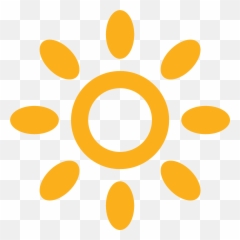 Bright Button Emoji Clipart - Sun Mausoleum,Reverse Arrow Egg Emoji