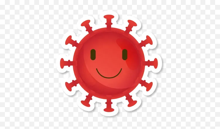 Coronavirus Stickers For Whatsapp Page 2 - Stickers Cloud Background Virus Covid Emoji,Coronavirus Emoji