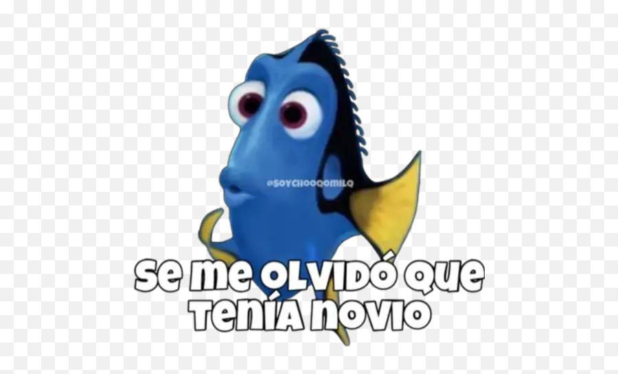 Dory Olvidadiza U2022 Stickers Para Whatsapp - Stickers De Dory Para Whatsapp Emoji,Disney Emojis Dory