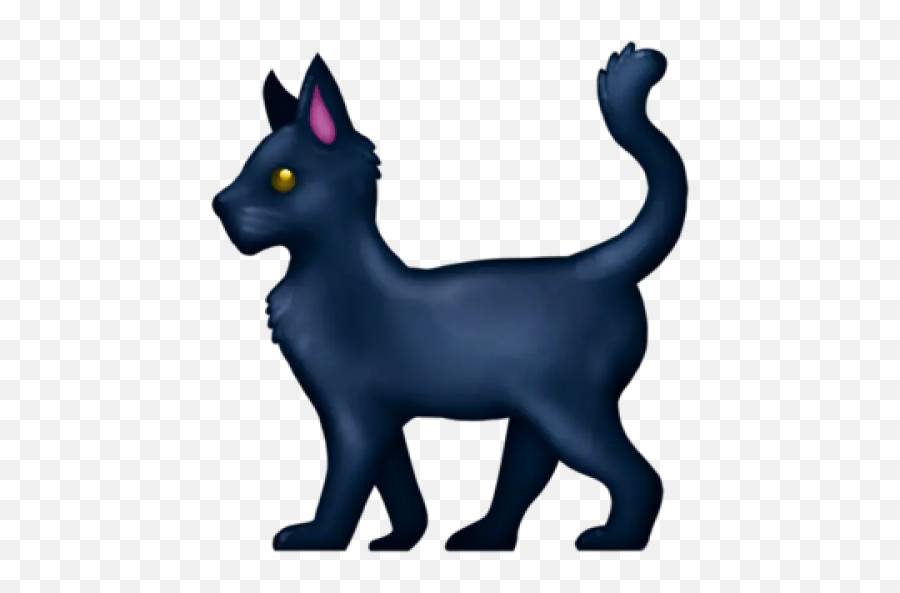 Sticker Maker - Emoji 2020 1 Black Cat Emoji,Cat With Hand Emoji