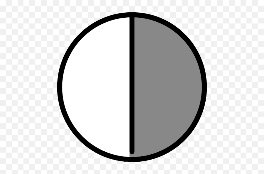 Circle With Right Half Black Emoji - Download For Free,Blacks Use Emojis
