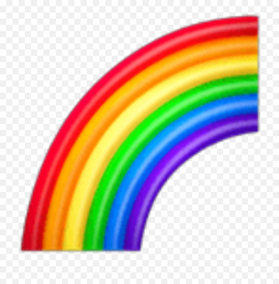 Rainbow Emoji Emoticon Sticker By Jimawariart - Iphone Rainbow Emoji Png,Electric Emoji