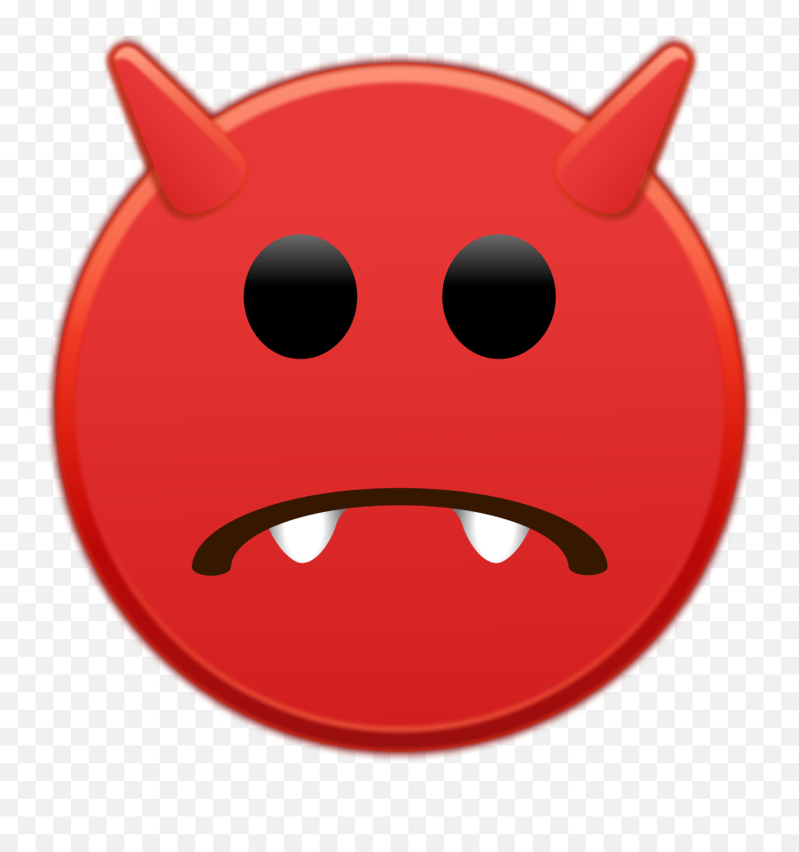 Filebreathe - Facedevilsadsvg Wikimedia Commons Happy Emoji,Devil Emoticon Text