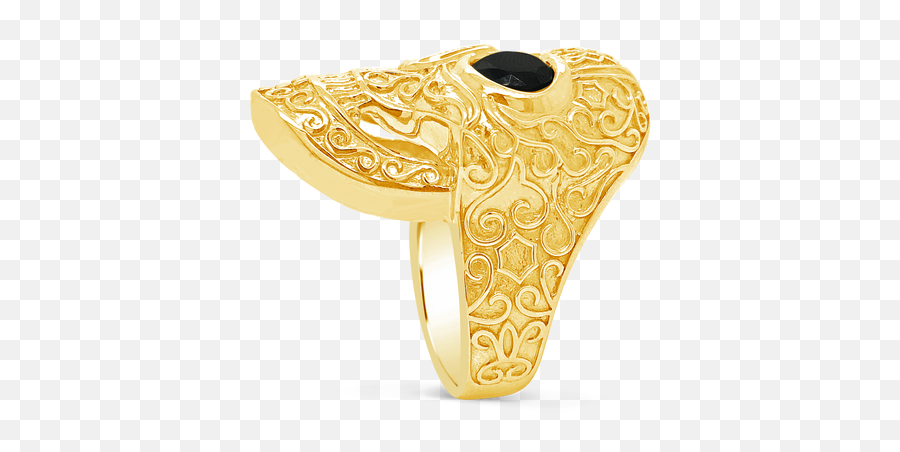 Gold Candy Skull Ring W Black Onyx 10k Yellow Gold U2013 Exotic Emoji,Green Gem Emoji