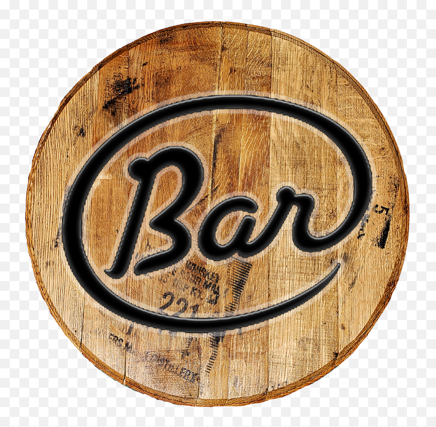 Plaques U0026 Signs Whiskey Barrel Head Land Of Free Because Of - Bar Emoji,Whiskey Glass Emoji