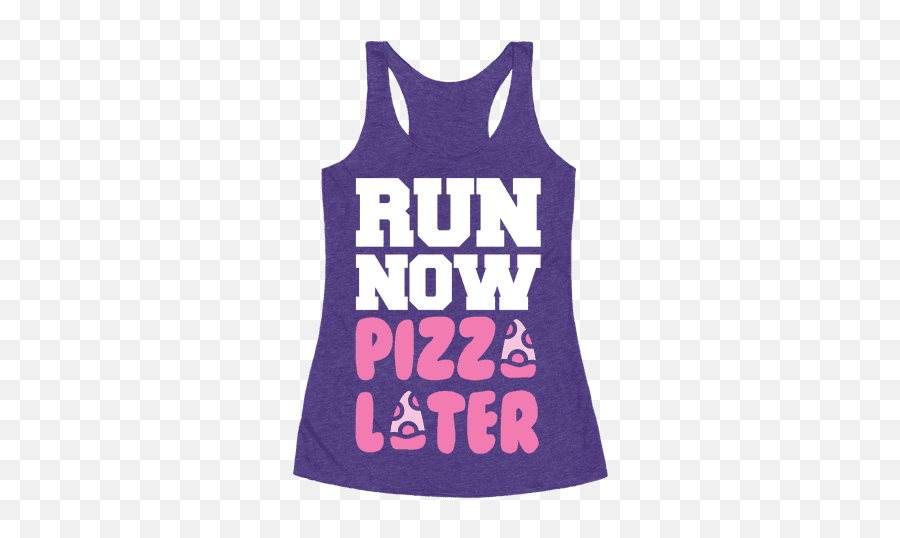 Pizza Workout Clothes And Gear - Sleeveless Emoji,Pizza Emoji Shirt