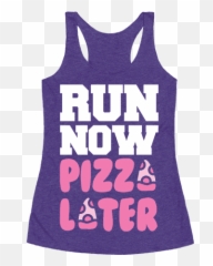 Pizza Workout Clothes And Gear - Sleeveless Emoji,Pizza Emoji Shirt
