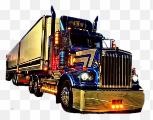 Trailer Kenworth Camión Sticker - Commercial Vehicle Emoji,Emoji Move Trailer