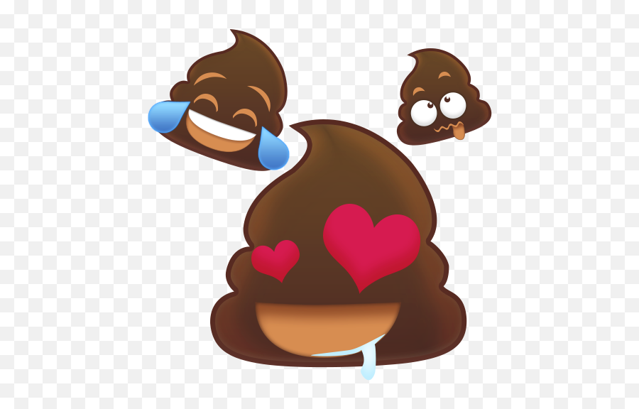 Animoji Poo Animated Stickers - Types Of Chocolate Emoji,Wechat Emoticons Gif