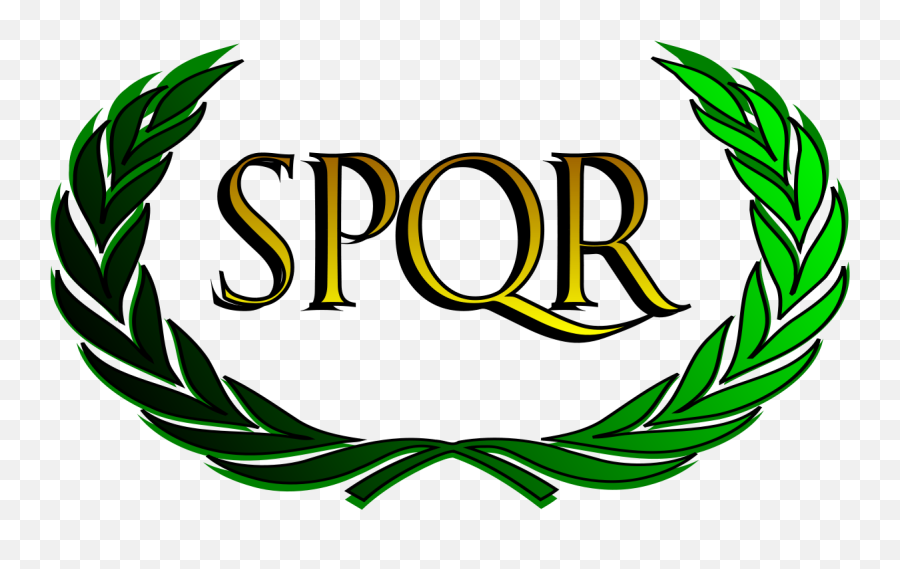 Spqr - Wikipedia La Enciclopedia Libre Simbolo De Roma Antigua Emoji,Emoticon Bandera Republicana