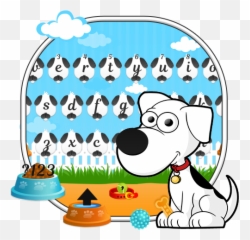 Cute Fluffy Doggy Keyboard Theme U2013 Aplicaii Pe Google Play - Dog With A Collar Clipart Emoji,Emoji Bed Covers