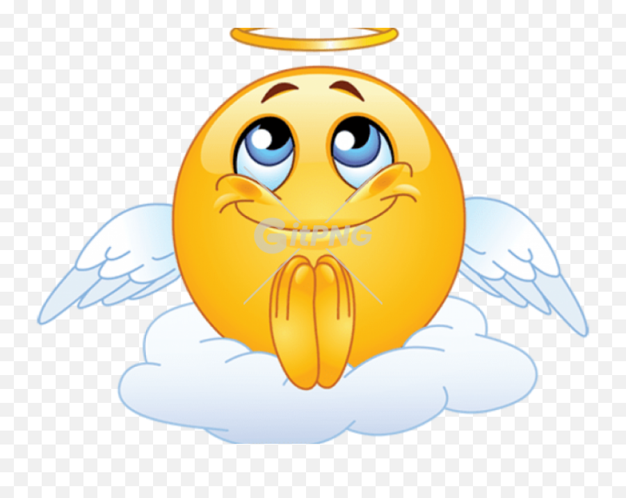 Praying Emoji Copy And Paste - Emoticon Angel,Emoji Copy And Paste