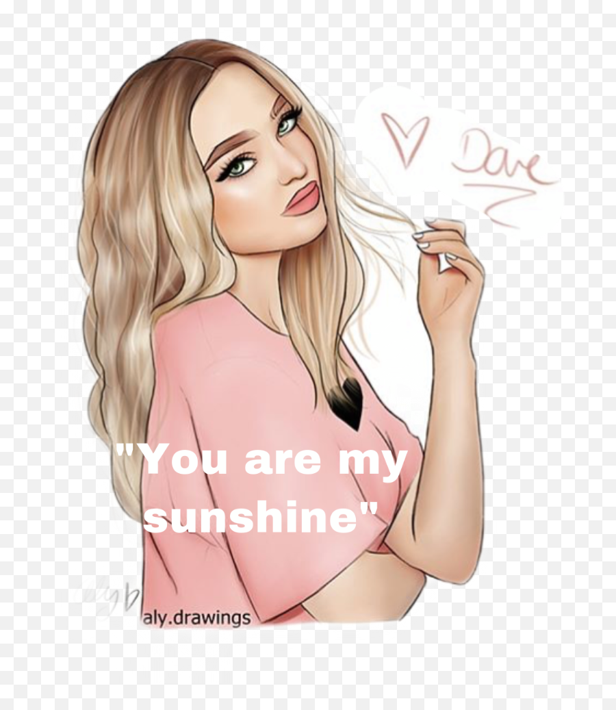 Alydrawings Youaremysunshine Sticker By Olivia - For Women Emoji,Aly & Fila Ft Ferry Tayle Napoleon (orignal Mix) Smile Emoticon