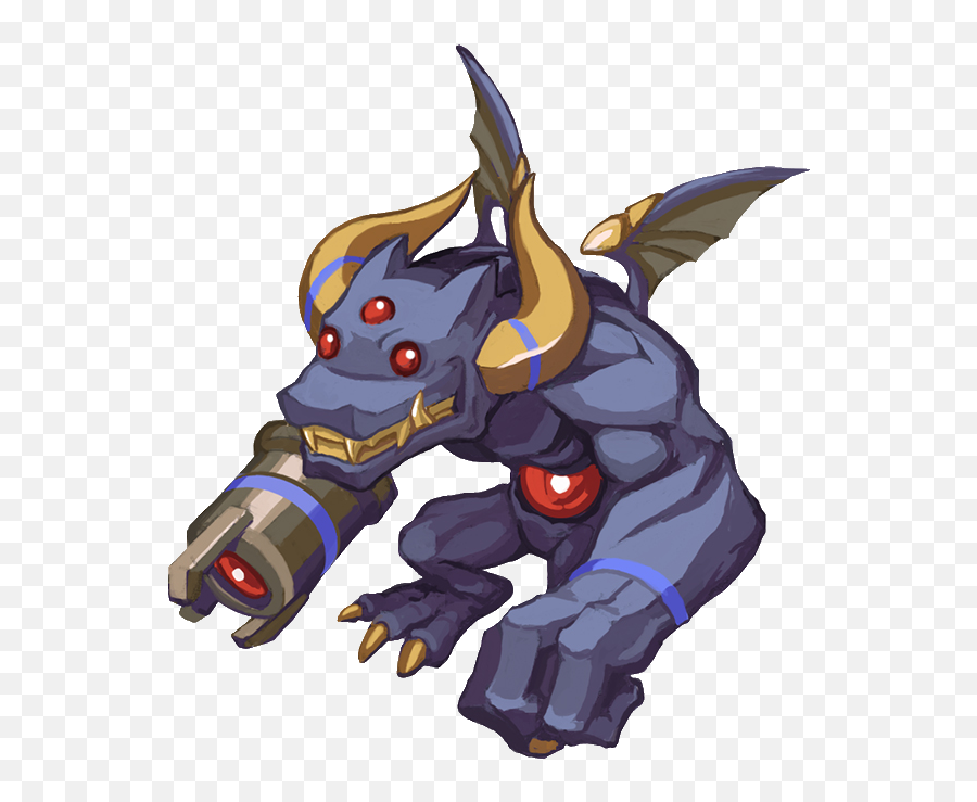 Rifle Demon Nippon Ichi - Rifle Demon Disgaea 4 Emoji,Doomslayer Emotion