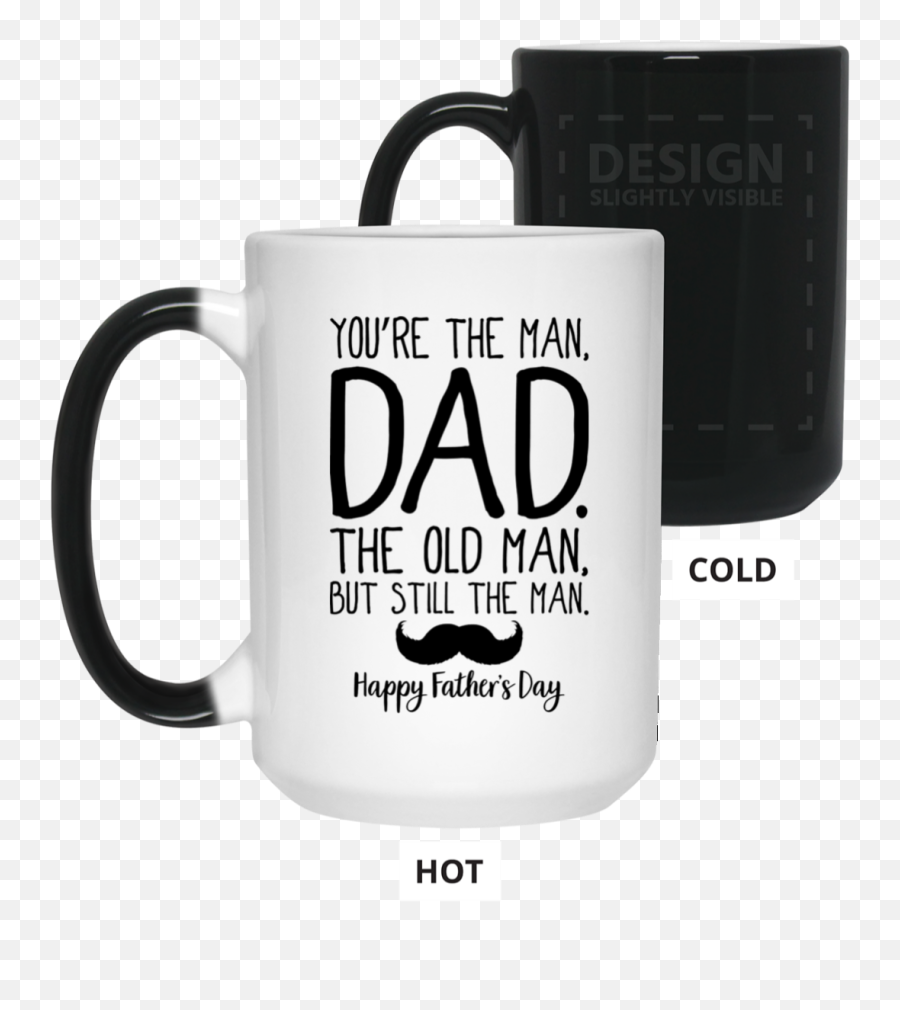 Changing Coffee Mug 15oz - Magic Mug Emoji,What Does The Old Dad And Old Mom Emoji Stand For