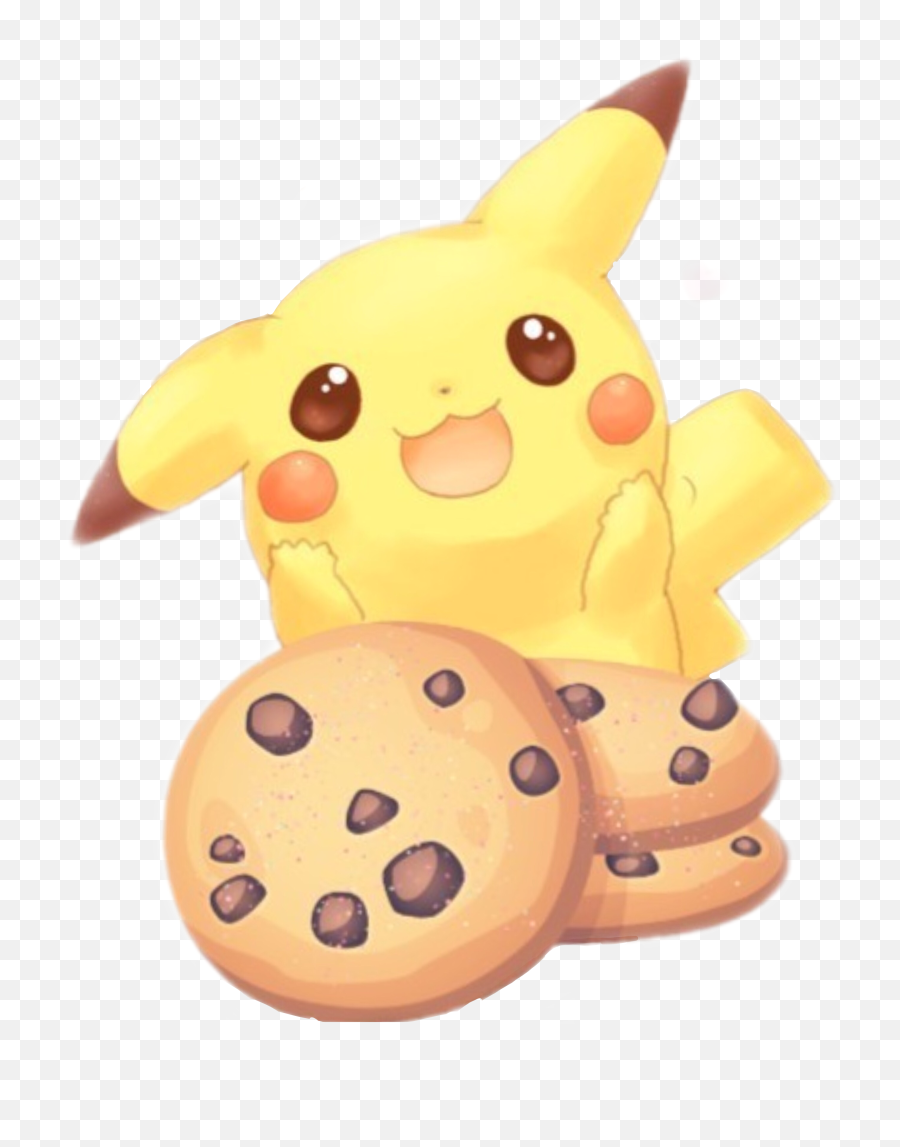 Adorable Pokemon Cookie Pika - Cute Sticker By C Dessin D Un Biscuit Emoji,Pokemon Emojis Challenge