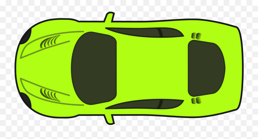 Free Race Car Silhouette Clip Art - Clip Art Car Top View Png Emoji,Race Car Emoticon