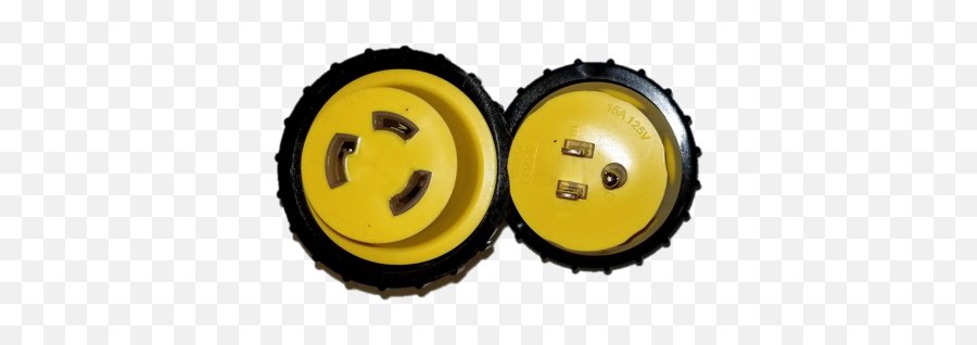 High Tide Marine Standard 15 Amp Male To Locking 30 Amp Female With Seal Ring Power Adapter 14965 - Solid Emoji,Male Vs Female Emoticon