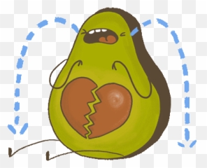 Avocado Stickers By Lisa Vertudaches - Lisa Vertudaches Gifs Avacado Emoji,Ww2 Emoticon Gif