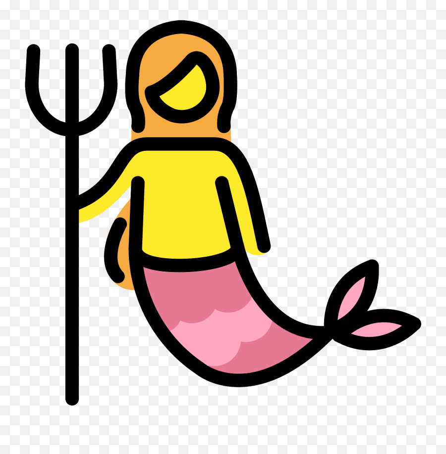 Mermaid Emoji - Sirena Emoji,Mermaid Emoji