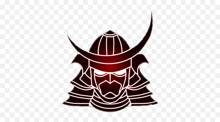 Samurai Logo2 Sticker By Rooks On - Samurai Mask Emoji,Samurai Nack Emojis
